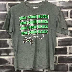 MineCraft t-shirt.